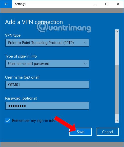 Sådan opretter du en VPN på Windows 10