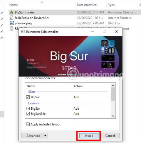 Hur man installerar macOS Big Sur/iOS 14-widgeten på Windows 10