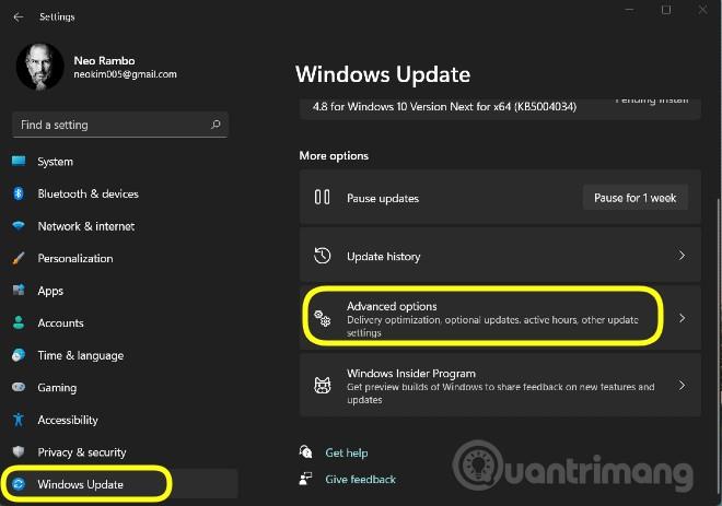 Kako se vratiti na Windows 10 iz Windows 11