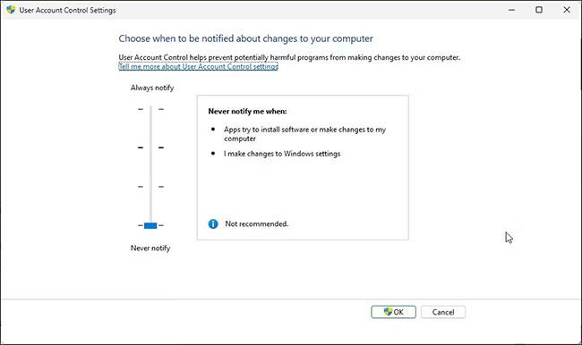 4 načina za isključivanje kontrole korisničkog računa (UAC) u sustavu Windows 11