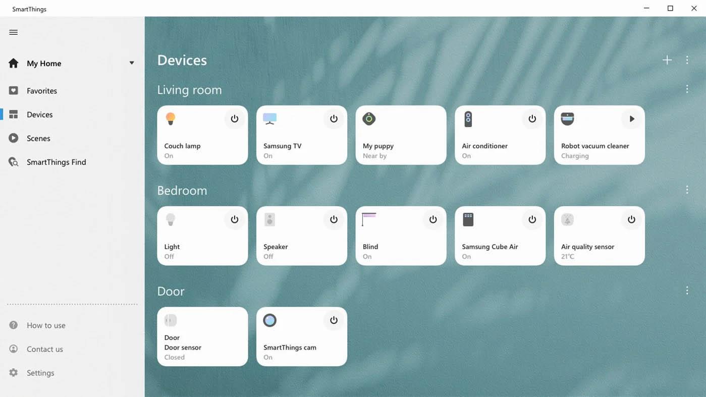 Lataa Samsungin SmartThings Windows 10:lle