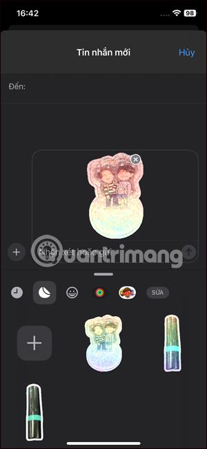 Jak přidat efekty na nálepky v iPhone Messages