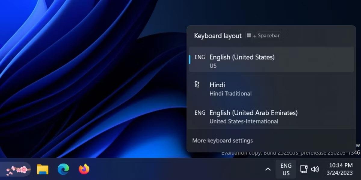 Sådan aktiverer du nyt tastaturlayout i Windows 11