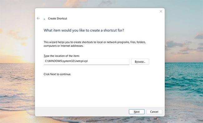 Internet-asetusten avaaminen Windows 11:ssä