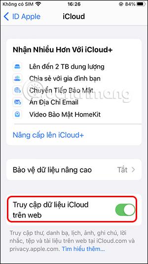 Kā izslēgt iCloud piekļuvi no tīmekļa, lai aizsargātu savu kontu