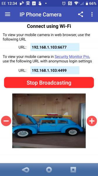 Kaip naudoti Android telefoną kaip IP kamerą