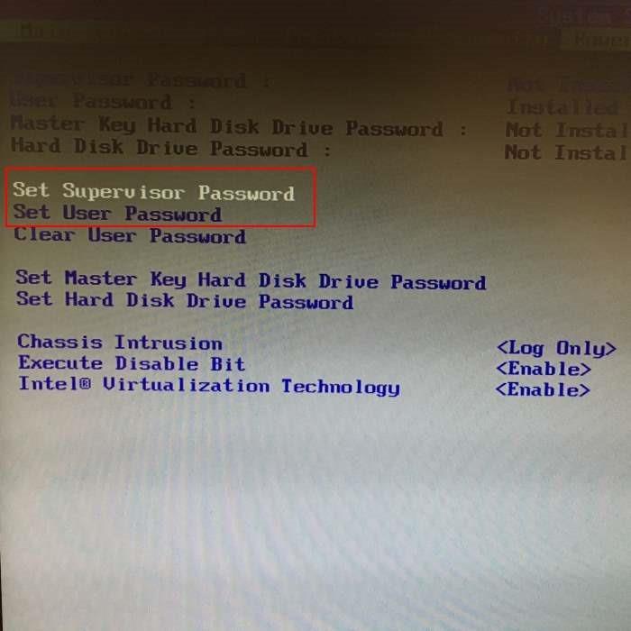Встановлення паролів BIOS і UEFI забезпечує безпеку даних на комп’ютері з Windows 10