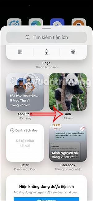 Hogyan lehet megnyitni egy fényképalbumot közvetlenül az iPhone kezdőképernyőjén