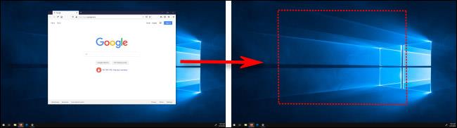 Az ablak áthelyezése egy másik képernyőre a Windows 10 rendszerben