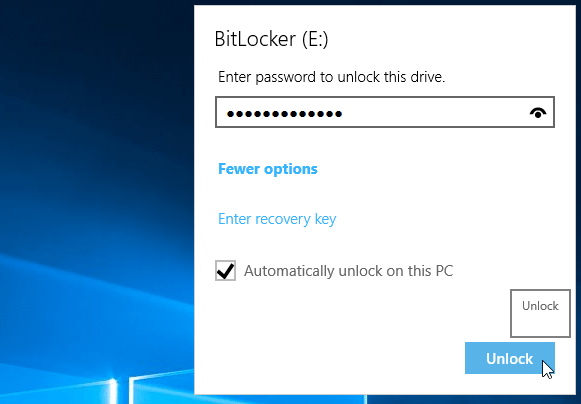 Инструкции за шифроване на USB или карта с памет с Bitlocker на Windows 10