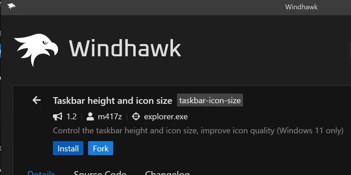 Як змінити розмір піктограми панелі завдань Windows 11 на 32x32