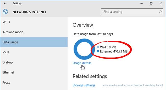 Monitorujte a šetřete kapacitu internetu ve Windows 10