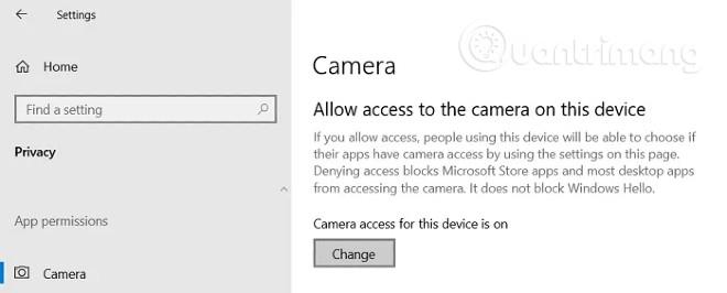 A folyamatosan be- és kikapcsolódó webkamera-hibák javítása Windows 10 rendszeren