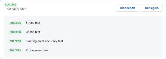 Diagnostikas lietojumprogrammas izmantošana Chromebook datorā