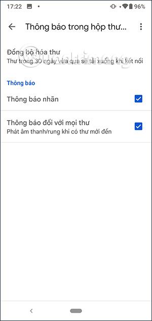 Slik tilpasser du Gmail-varsler for Android