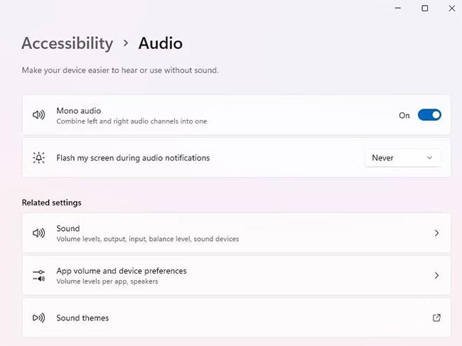 Як увімкнути/вимкнути моноаудіо в Windows 11