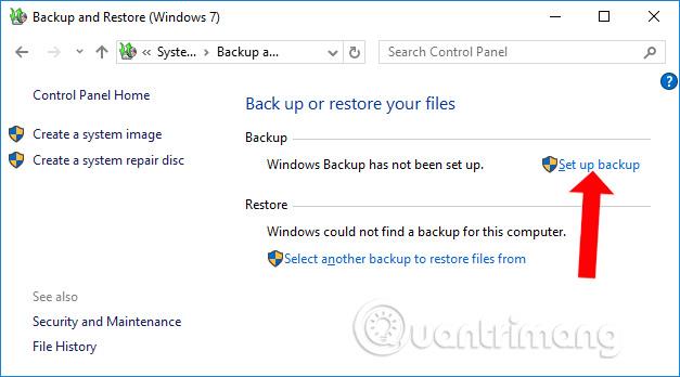 Automatikus biztonsági mentés Windows 10 rendszeren