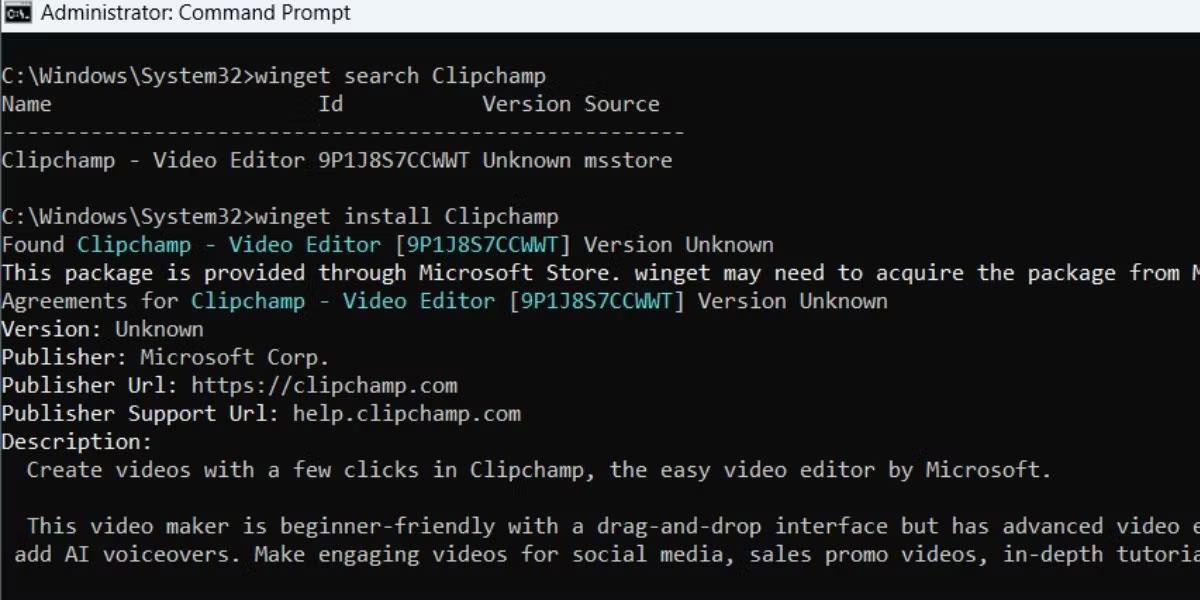 Hogyan lehet kijavítani azt a hibát, hogy nem sikerült telepíteni a ClipChampot Windows 11 rendszeren