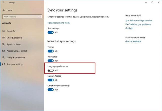 Hvordan endre systemspråk i Windows 10