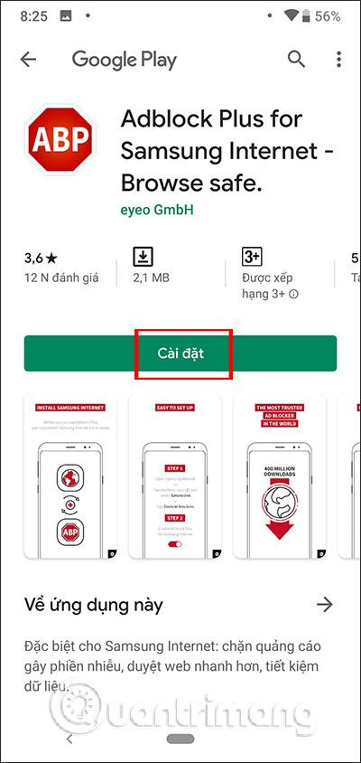 Kā bloķēt reklāmas Samsung interneta pārlūkprogrammā