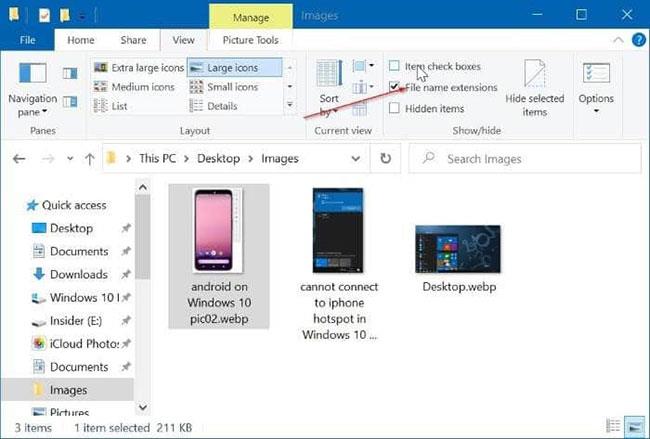 4 načini za odpiranje slik WebP v sistemu Windows 10