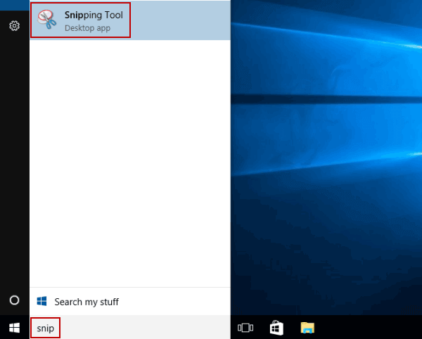 Kaip visiškai naudoti „Snipping Tool“ sistemoje „Windows 10“.