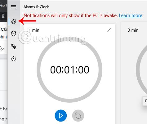 Riasztások és időzítők beállítása a Windows 10 rendszerben