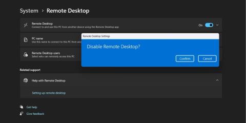 6 sätt att inaktivera Remote Desktop på Windows 11
