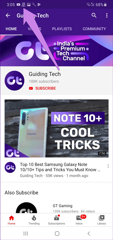 Ako zobraziť rýchlosť internetu na stavovom riadku telefónu Samsung