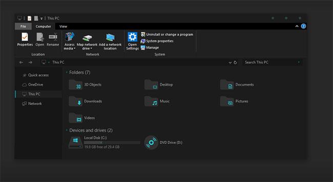 10 Dark Theme για Windows 10