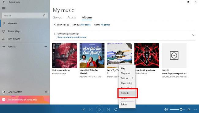 Kaip pridėti MP3 albumų viršelius sistemoje „Windows 10“.
