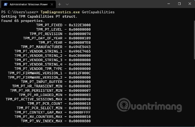 Så här får du åtkomst till TPM Diagnostics-verktyget för att fråga efter säkerhetsdata på Windows 11