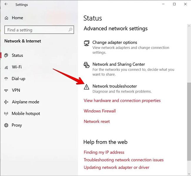 Åtgärda snabbt felet "WiFi har inte en giltig IP-konfiguration" i Windows 10