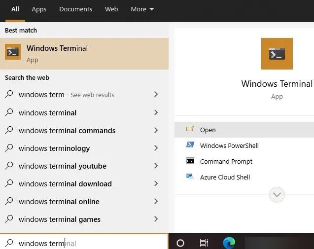 3 tapaa asentaa Windows Terminal Windows 10:een