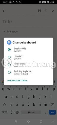 Hogyan írhat be több nyelven a Gboard segítségével Androidon