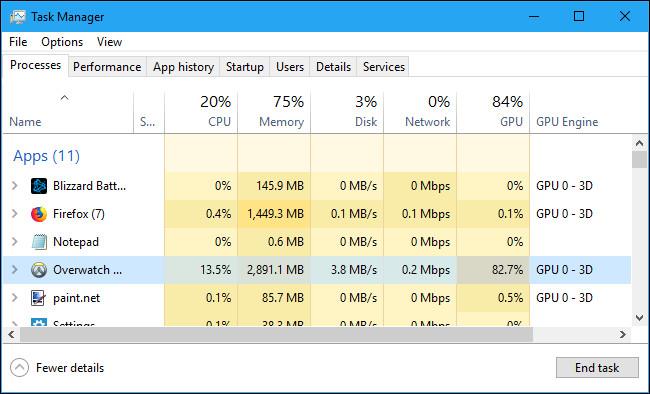 Як вибрати GPU для кожної програми на Windows 10