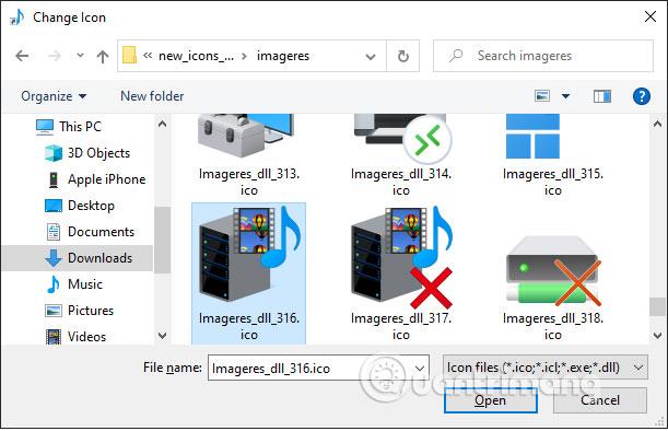 Slik installerer du et nytt File Explorer-ikonsett som Windows 10 Sun Valley