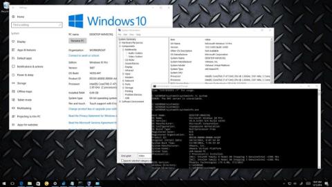 4 načini za preverjanje podrobnosti o konfiguraciji sistema Windows 10