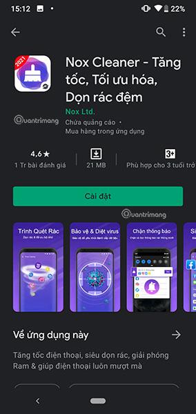 Atsisiųskite „Nox Cleaner“ ir kaip naudoti „Nox Cleaner“ sistemoje „Android“, kad išvalytumėte šiukšles
