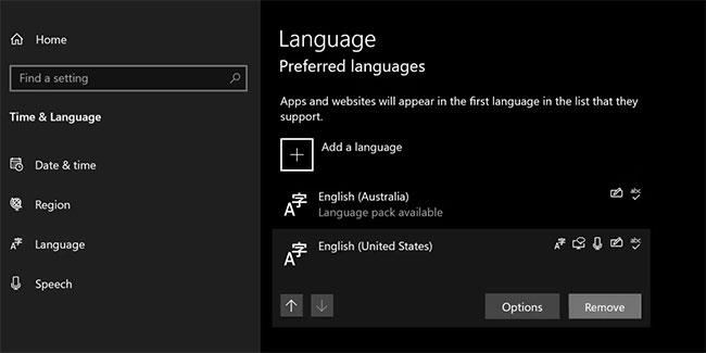 Slik skjuler du språklinjen fra oppgavelinjen i Windows 11