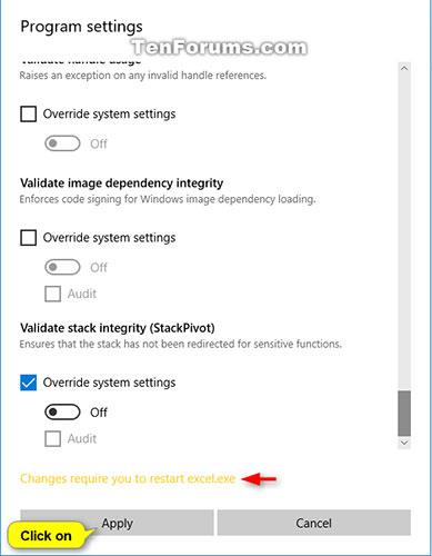 Βελτιώστε την ασφάλεια των Windows 10 με το Exploit Protection