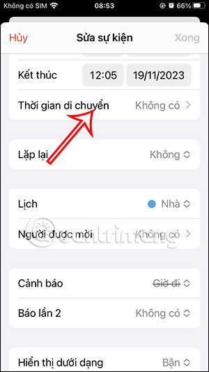 Kaip pridėti įvykių vietas iPhone kalendoriuje