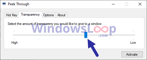 Kako svaki prozor na Windows 10 pretvoriti u transparentan