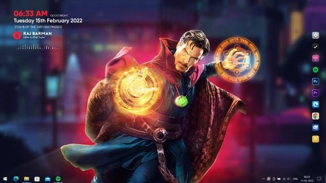 Kako instalirati super cool temu Doctor Strange na Windows 10/11