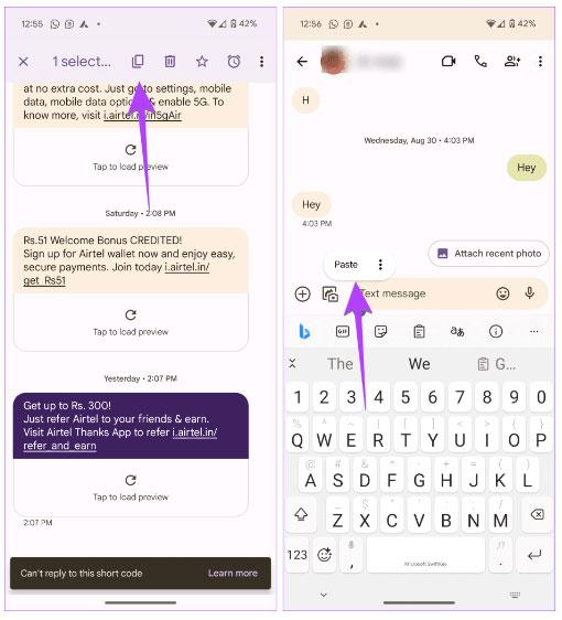 4 snadné způsoby kopírování a vkládání textu v systému Android