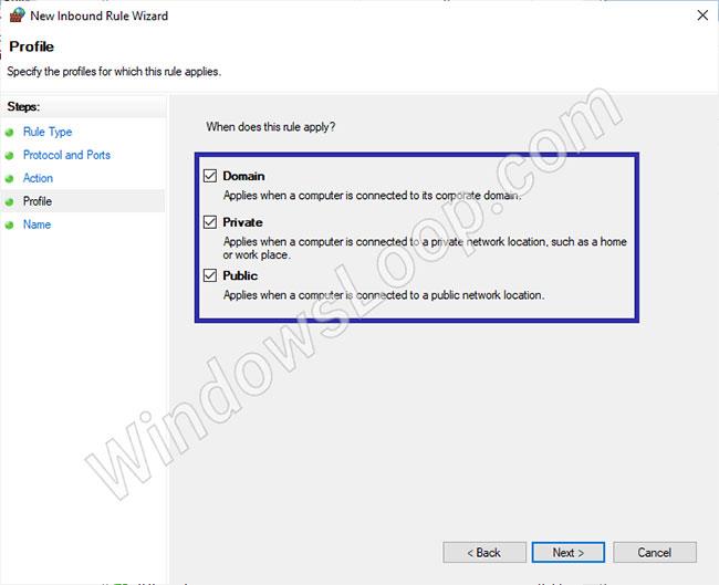 Як відкрити порти за допомогою брандмауера Windows у Windows 10