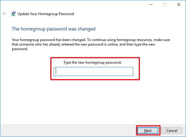 Instruktioner til opsætning og administration af HomeGroup på Windows 10