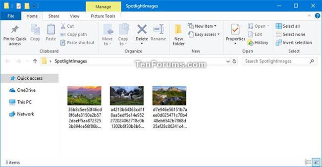 Sådan downloader du et Windows 10-låseskærmbillede fra Spotlight til din enhed