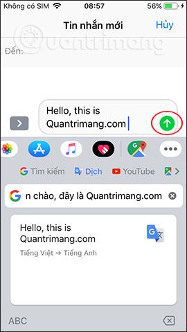 Kako prevesti poruke na aplikaciji Gboard tipkovnice