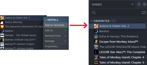 Kako pripeti igre Steam v sistemu Windows 10